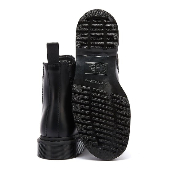 Botas Mono para Mujer Dr. Martens 2976 de Cuero Liso - (Negro) - Image 6