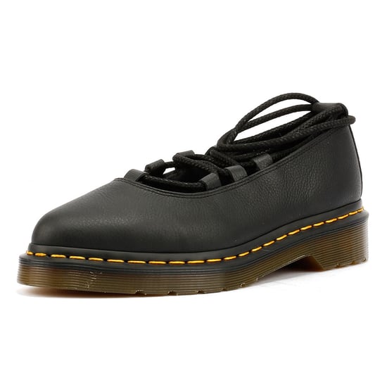 Zapatos de mujer Dr. Martens Elphie II de cuero Virginia negros - Image 3