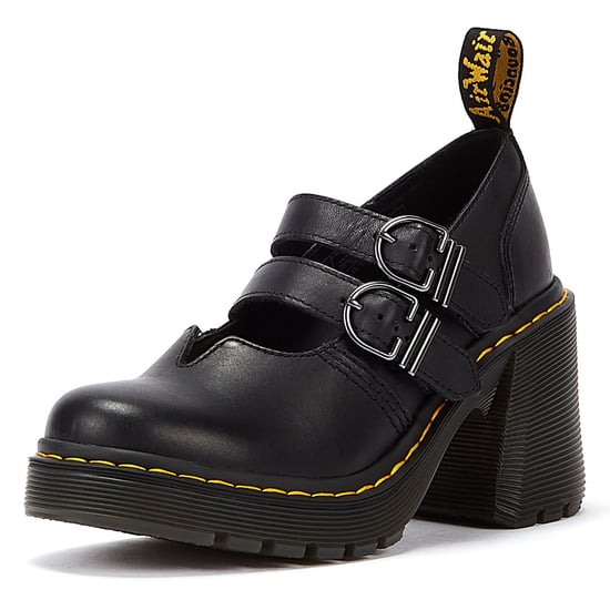 Dr. Martens Eviee Sendal de Cuero para Mujer Tacones Negros - Image 3
