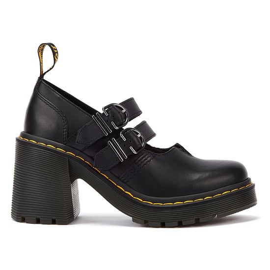 Dr. Martens Eviee Sendal de Cuero para Mujer Tacones Negros - Image 4