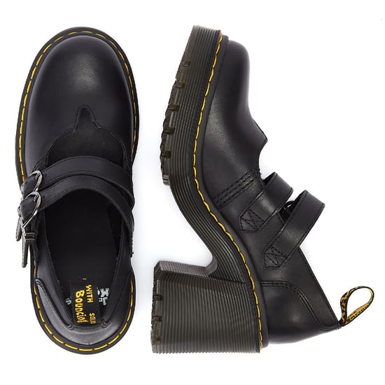 Dr. Martens Eviee Sendal de Cuero para Mujer Tacones Negros - Image 6