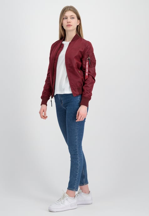 MA-1 TT Two Tone Bomber Jacket Women - Image 2