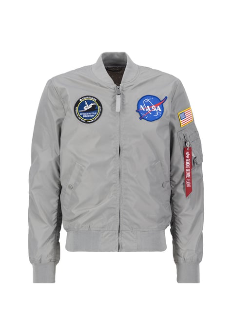 MA-1 TT Two Tone NASA Reversible II Bomber Jacket - Image 1