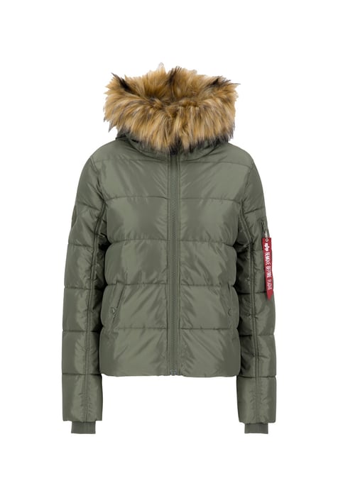 Hooded Puffer Alpha Winter Jacket Women - Image 1