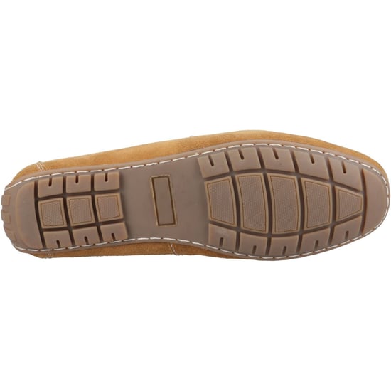 Hush Puppies Ralph Suede Leather Men's Tan Loafers - Image 3