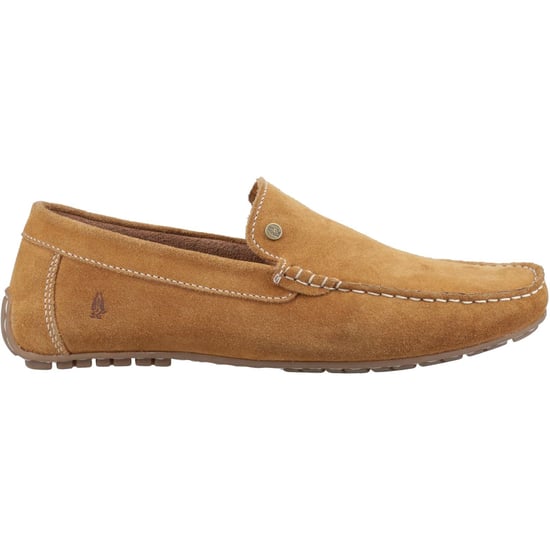 Hush Puppies Ralph Suede Leather Men's Tan Loafers - Image 5