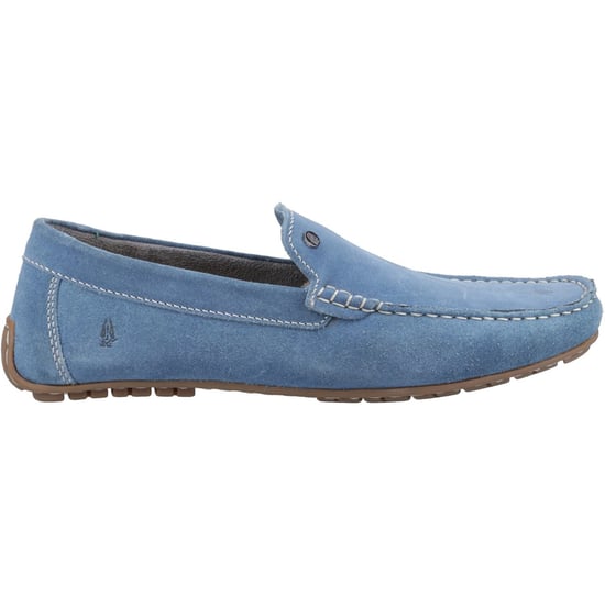 Hush Puppies Ralph Suede Leather Men's Blue Loafers - Image 5