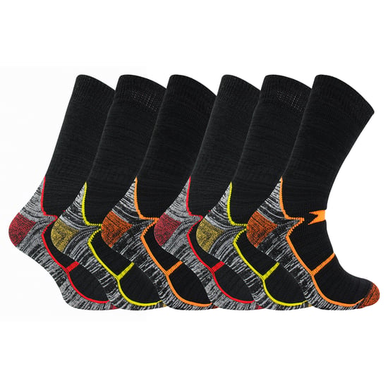 Calcetines de trabajo térmicos para hombres, ricos en algodón - Image 4