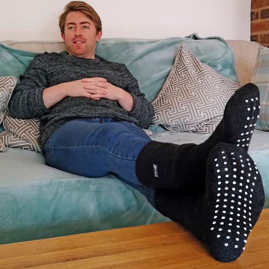 Calcetines térmicos de interior para hombres de 6 pares con agarres - Image 3