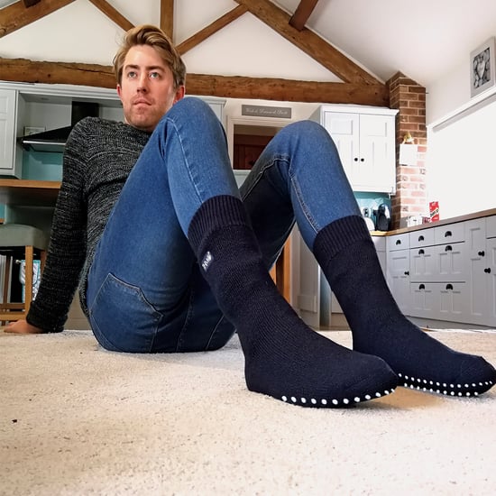Calcetines térmicos de interior para hombres de 6 pares con agarres - Image 4