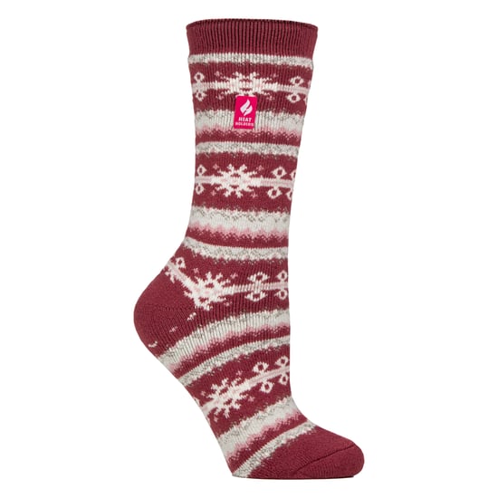 Medias Térmicas Ligeras Patrón para Damas para Invierno - Image 1
