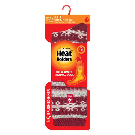 Medias Térmicas Ligeras Patrón para Damas para Invierno - Image 2