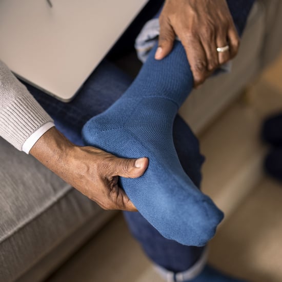 Paquete de 3 calcetines diabéticos de bambú extra anchos para piernas hinchadas - Image 4