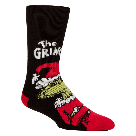 Calcetines de Navidad con patrón del Grinch para hombre - Image 3