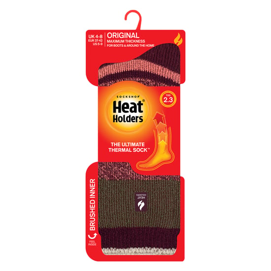 Medias Térmicas de Invierno para Dama con Rayas Suaves y Cálidas - Image 2