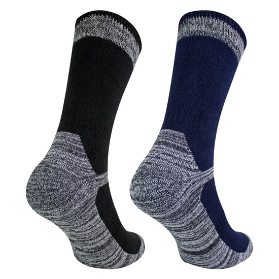 Paquete de 4 calcetines de trabajo industriales de algodón reforzados para hombre - Image 4