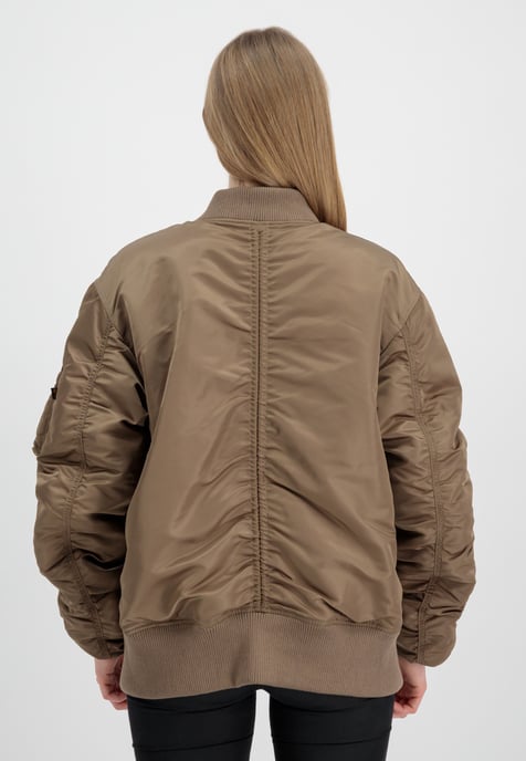 CWU MA-1 No Cords Bomber Jacket Women - Image 2
