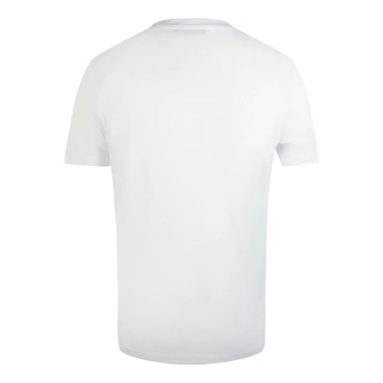 Camiseta Blanca Con El Logotipo Rociado Y Agrietado De Cavalli Class - Image 2