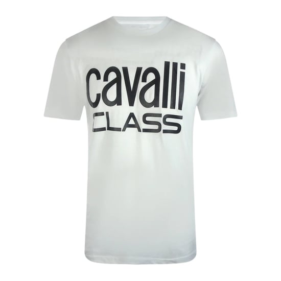 Camiseta Blanca De La Marca Cavalli Class Bold - Image 1