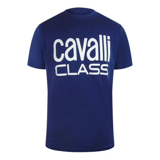 Camiseta Azul De La Marca Cavalli Class Bold - Image 1