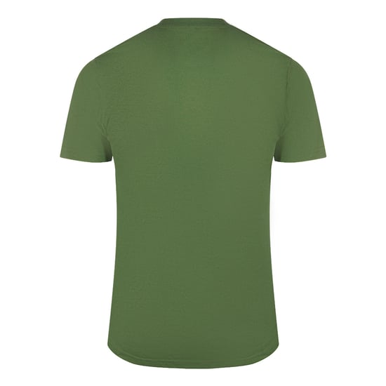 Camiseta Verde Militar Con Logo Floral De Tigre De Cavalli Class - Image 2