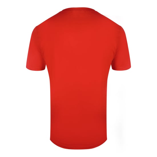 Camiseta Roja Con El Logotipo Universitario De Cavalli Class - Image 2