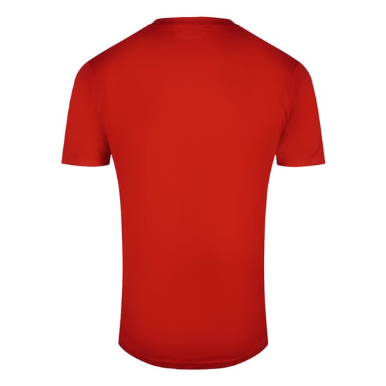 Camiseta Roja Con Logo Floral De Tigre De Cavalli Class - Image 2