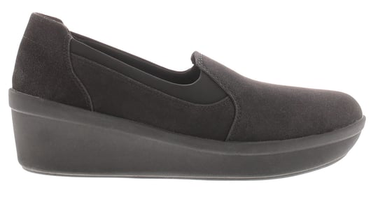 Clarks Step Rose Moon Womens Black Shoes - Image 2
