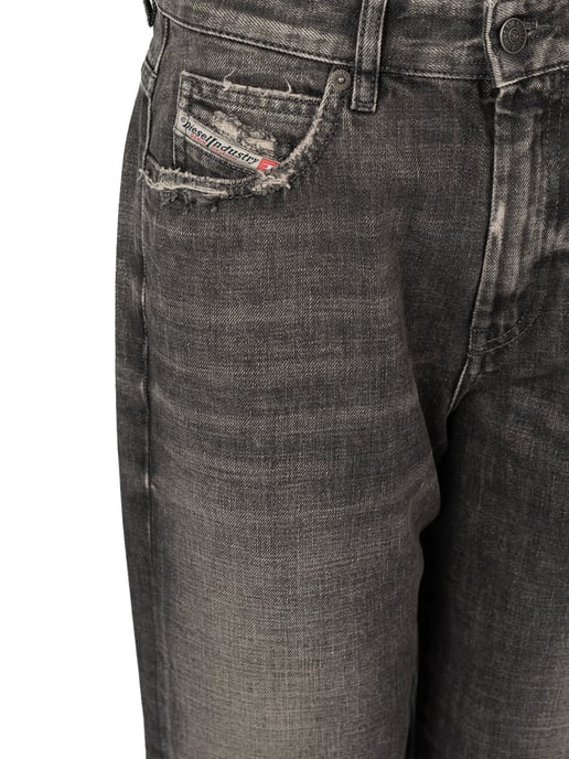 Diesel Bermudas De-Lily de mujer negro, Gris - Image 3