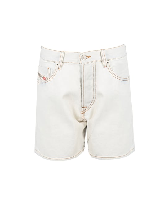 Diesel Bermudas D-Kirm del hombre Blanco, azul - Image 1