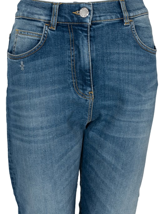 Pinko Pantalones Vipera de mujer azul - Image 3