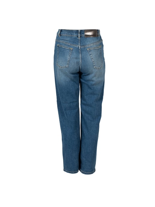 Pinko Pantalones Vipera de mujer azul - Image 4