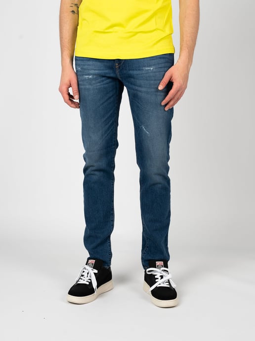 Diesel Vaqueros D-Strukt del hombre azul - Image 3