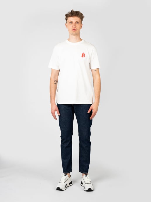 Diesel T-shirt T-Just del hombre Blanco - Image 2