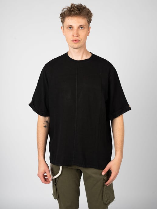 Xagon Man T-shirt del hombre negro - Image 4