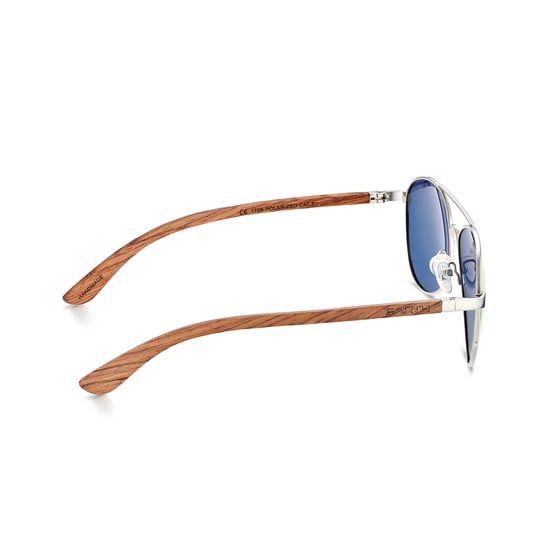 Gafas de sol polarizadas Earth Wood Sayulita - Secoya/Azul verdoso - Image 3