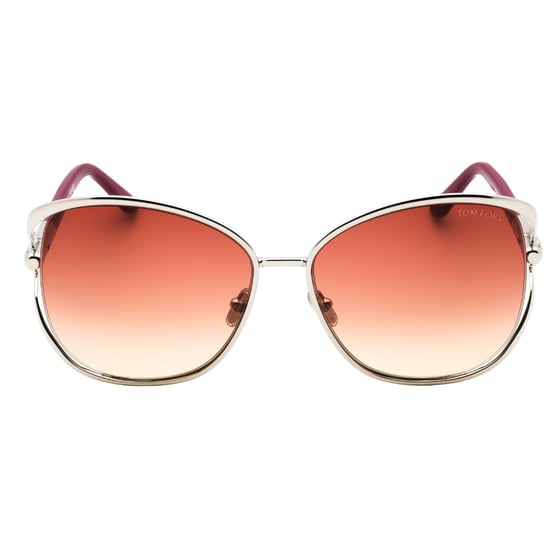 Gafas de sol Tom Ford Marta en plata paladio brillante - Image 2