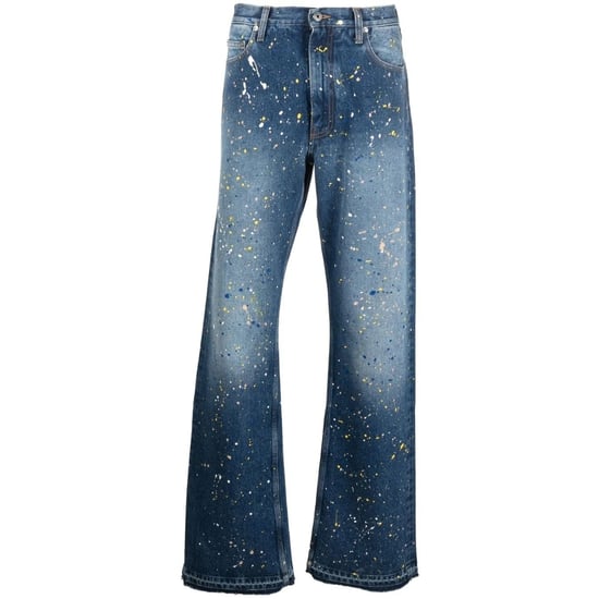 Vaqueros azules de corte slim Relax Paint de Off-White - Image 1