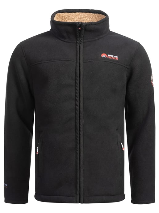 Chaqueta polar Arctic Seven para hombre – Negro - Image 2