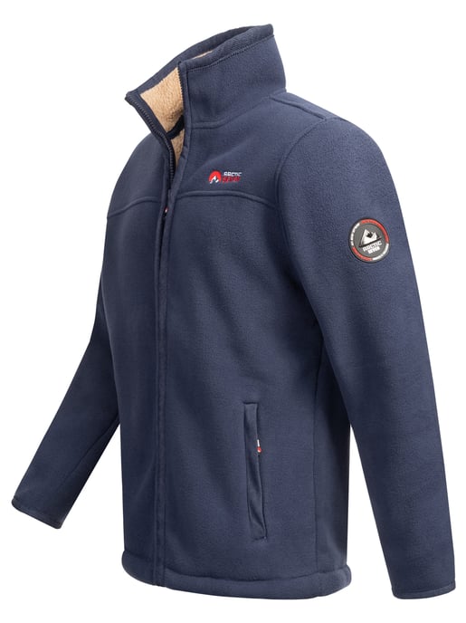 Chaqueta polar Arctic Seven para hombre – Azul marino - Image 4