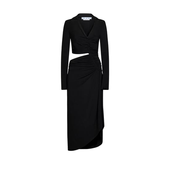 Vestido midi con aberturas OFF-WHITE - Image 1