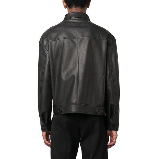 Chaqueta de cuero Prada - Image 3