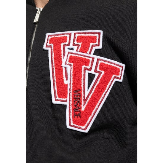Chaqueta bomber con parche de Versace - Image 4