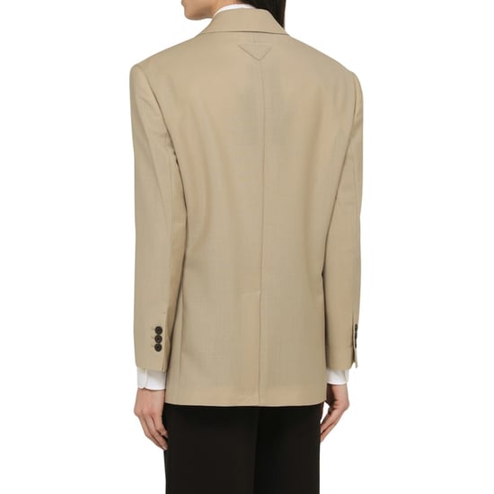 Blazer color cuerda de Prada - Image 3