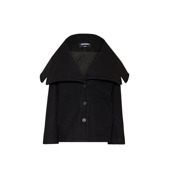 Chaqueta de cuello drapeado Caruso de Jacquemus Le Caban - Image 1