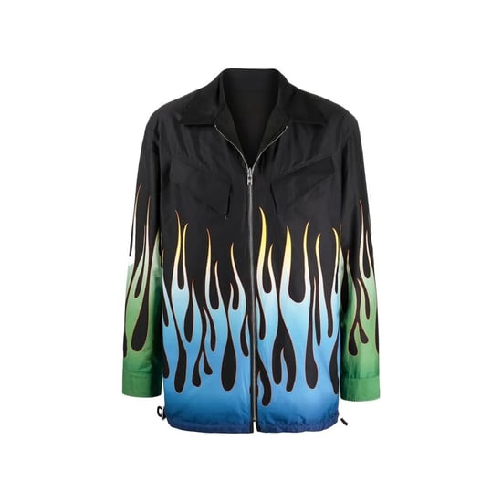 Chaqueta reversible con estampado de llamas de Kenzo - Image 1