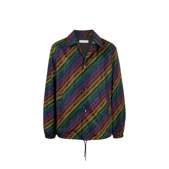 Chaqueta de nailon con cadena arcoíris de Givenchy - Image 1