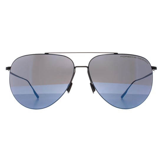 Porsche Design Aviador Unisex Espejo Negro Azul P8939 - Image 1