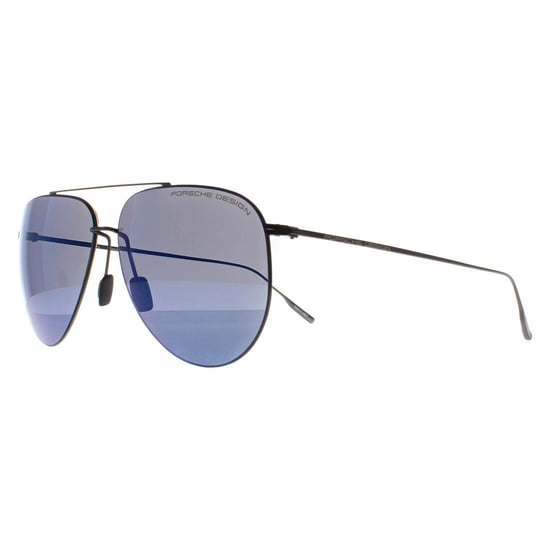 Porsche Design Aviador Unisex Espejo Negro Azul P8939 - Image 2