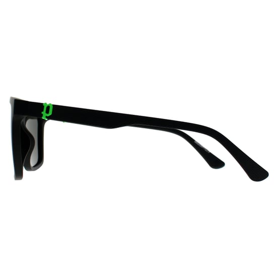 Police Square Hombre Matte Negro Humo Verde Espejo SPLF61 Beyond Lite 2 - Image 3